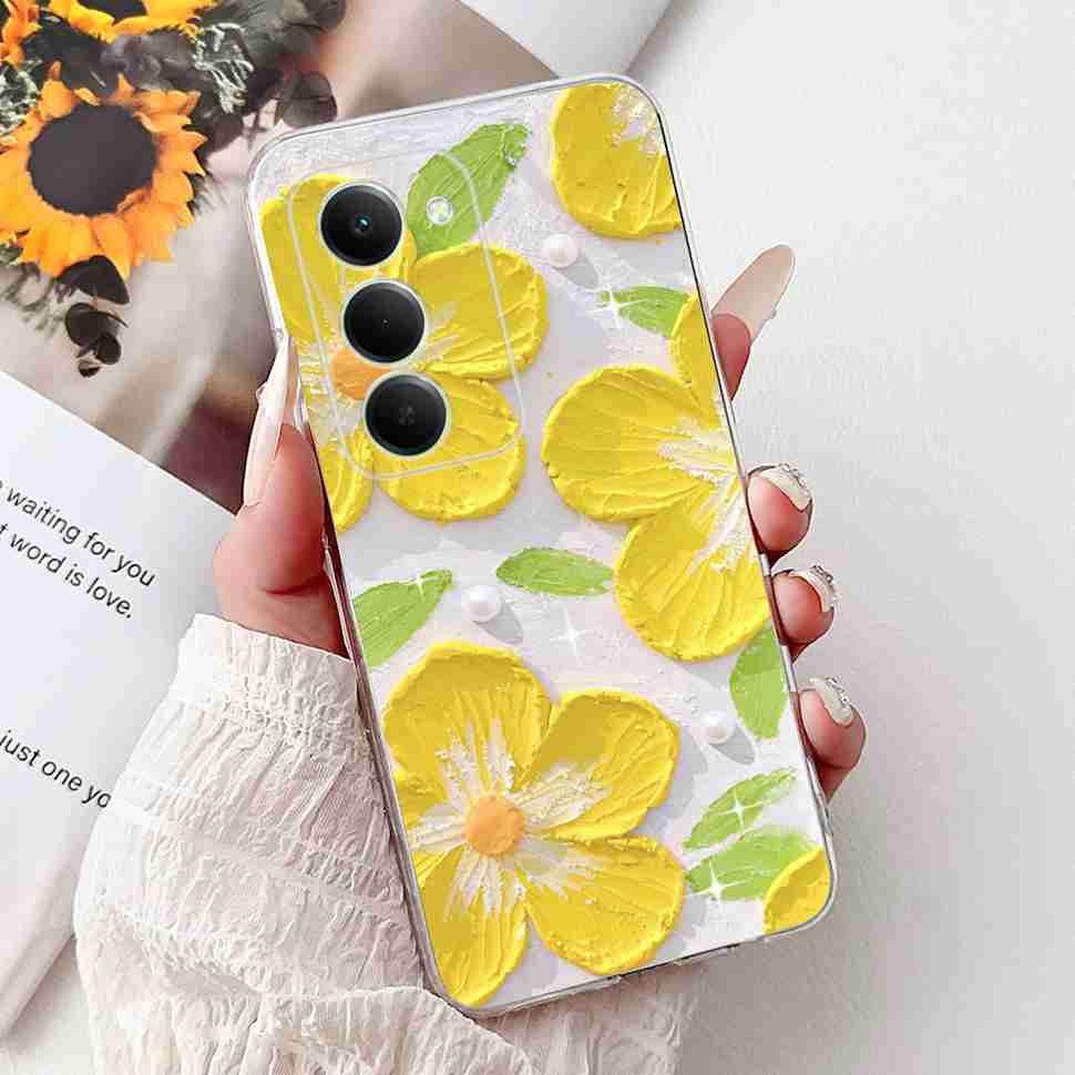 Case For Redmi 15 5G New Design Butterfly Flowers Shockproof Casing For Xiaomi Redmi15 Redmi 15 5G Soft Phone Back Cover