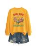 Autumn/Winter Christmas Pattern Round Neck Long Sleeve Hoodie