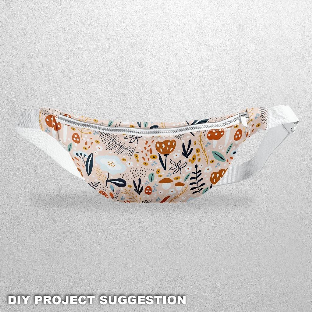 Outdoor Dekostoffe Oxford - Motiv Blumen Und Pilze I Dx303