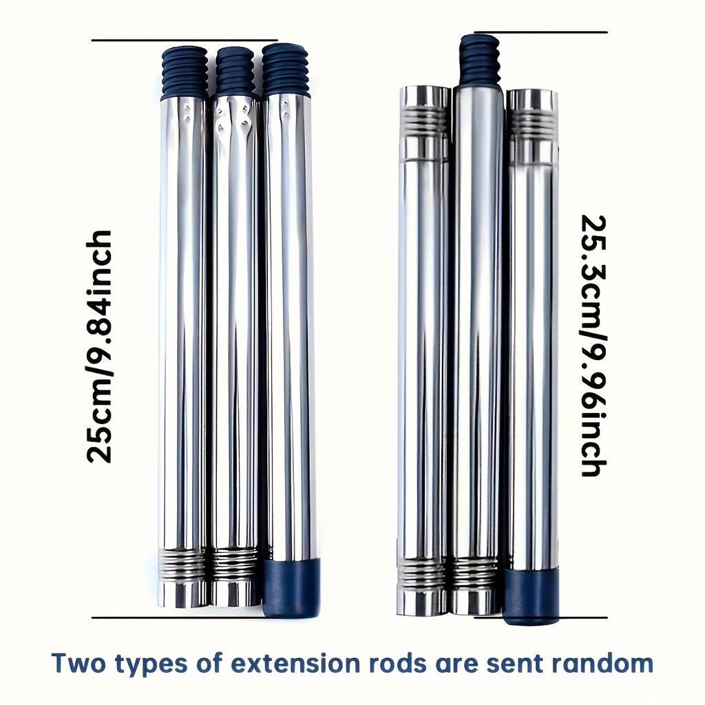 4pcs Large Self-Feeding Paint Roller Set with Extension Pole |7-Inch Roller | Metal & Plastic | Smooth Even Coating | Easy To Use for Latex Wall Paint