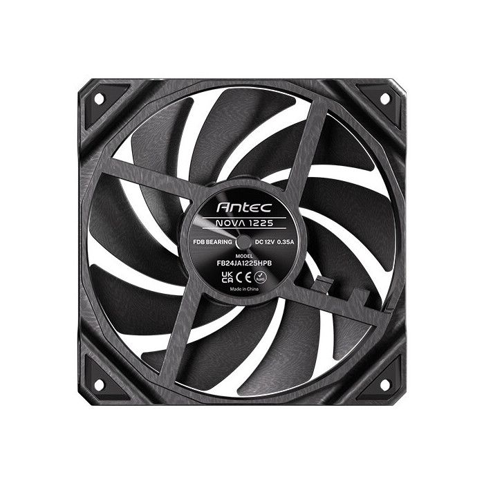 Antec NOVA120 Vifte Kabinett 12cm Svart 3 stk PWM 300-3200rpm FDB PC-komponenter