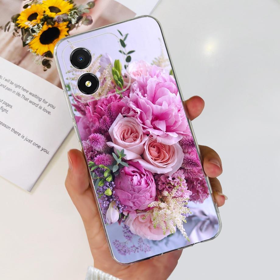 For Honor X5 Plus Case Fashion Colorful Girly Cover Case For HonorX5 Plus Soft Silicone Fundas Phone Case For Honor X5Plus Coque