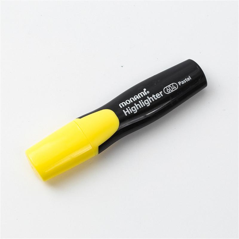 Monami Beauty Highlighter 06020 Pastel Color Szeroka końcówka Graffiti Pen Wielokolorowy zakreślacz