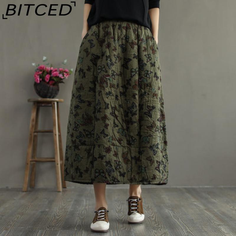 BITCED Damenmode Lässig Sommer Frühling Rock