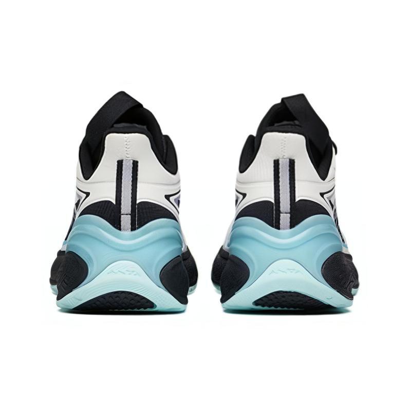 Anta C37 2.0 Wear-Resistant Coverage Low-Top Running Shoes Men's White Black Blue Sneakers 112135537R-6