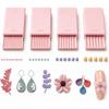 4 Stück/Set 3D-Druck Ton Gel Kugelformer Werkzeug Nagelkunst Perlenroller Für 3D Gel Blumen | Polymer Tonroller 2mm 3mm 4mm 5mm DIY