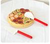 Wooden Pizza Cutting Play Kitchen Toy for Kids - Fun Birthday Gift
