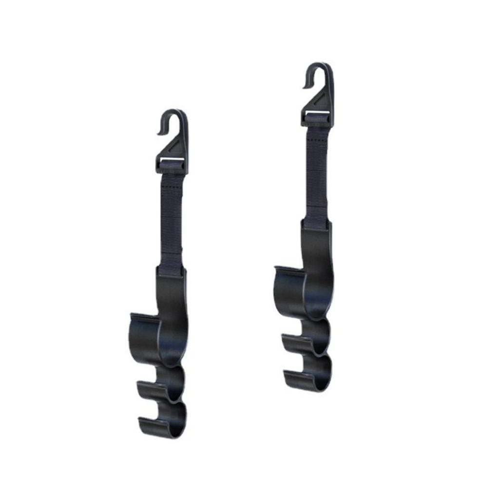 Hook For Headrests For Car, Hook For Headrest Holder Three Multifunction Car Storage Headrest Hanger Purse Hanger Coat Purse ,Adjustable Length 2pc