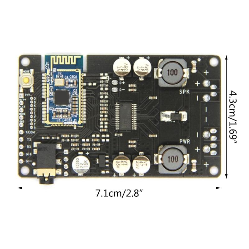 Sound Stereo Amplifier Bluetooth-compatible gital Power Amplifier Board Sound Component Amplifiers Adjustable High