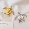 Creative Turtle Brooch Cute Animal Corsage For Unisex Coat Accessories Party Jewelry Gifts