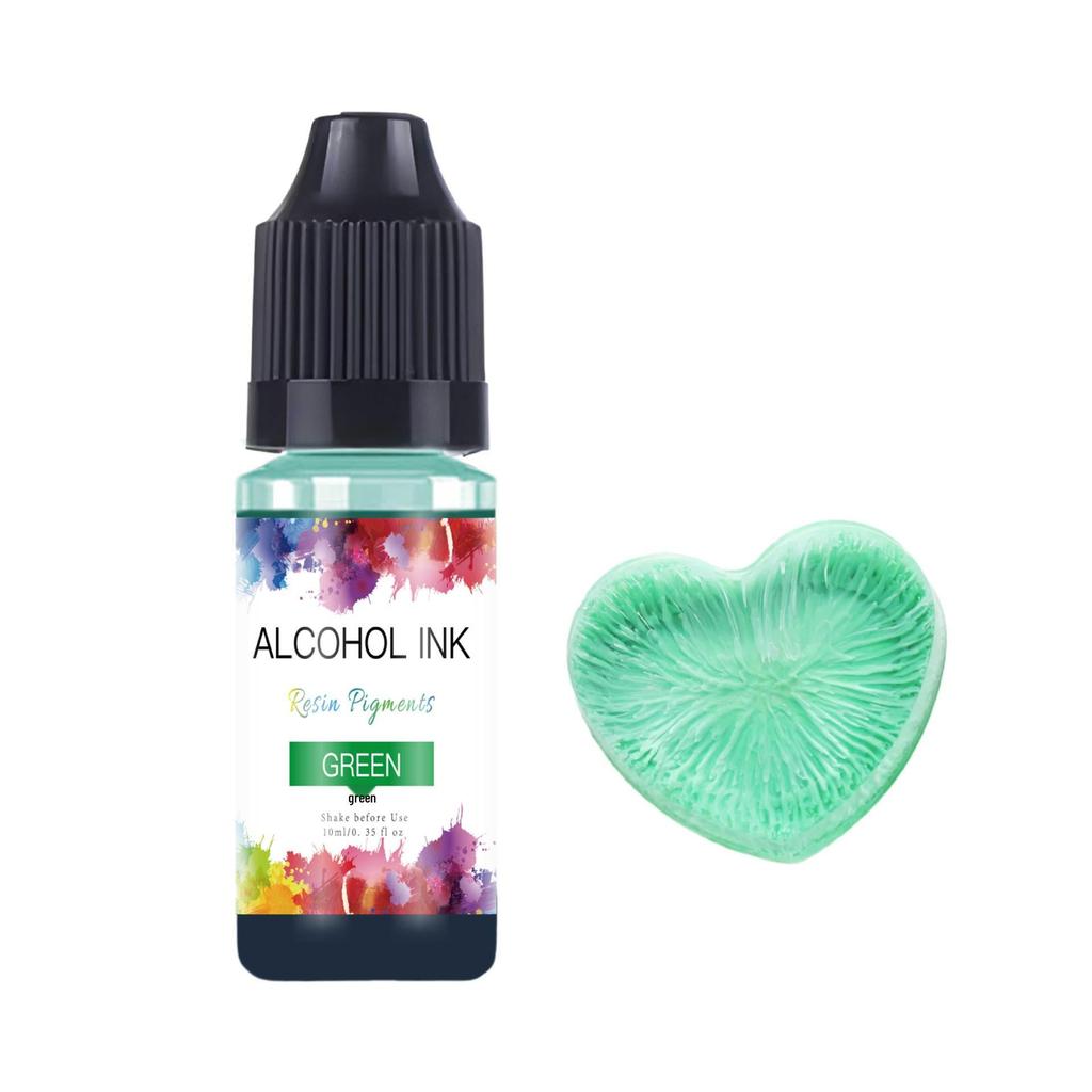 26-Color Crystal Glue Diffusion Gold & Silver 3D Alcohol Ink Pigment Set