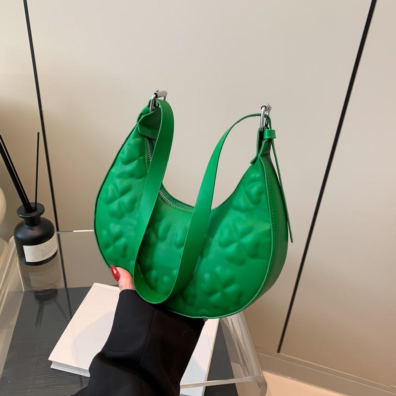 

Женская корейская популярная сумка через плечо с нежной текстурой для женщин, весенняя, новая, конфетного цвета, сумка под мышкой