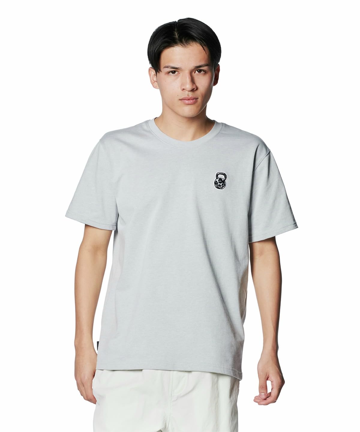 

Under Armour UA HW SS Patch Mod Gray LG /