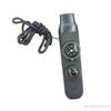Outdoor 7-in-1 Multifunctional Whistle Survival Whistle Rescue Whistle with LED Light Thermometer Compass 7-in-1