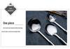 Stainless Steel Kitchen Set: Includes Heat-Resistant Spatula, Slotted Spoon, Soup Ladle for Home and Outdoor Use