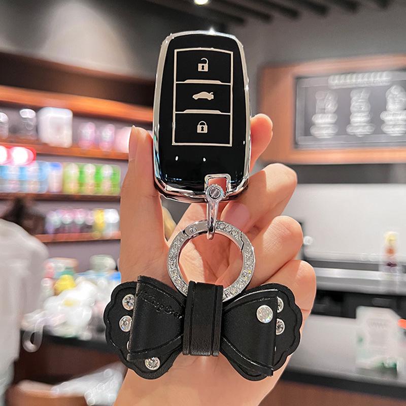 Changan Car Key Case: Compatible with Nuo, Mi Yu, Lumin, Benben, Eado, CS55, Yi Dong DT - 35 Shell Bag for Women.