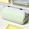 Large Capacity Simplicity Pencil Case Square Shape Stationery Box  Classified Storage