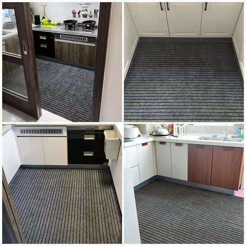40x200CM Anti Slip Kitchen Mat Floor Carpet Full Coverage DIY Cuttable Absorb Oil Kitchen Doormat Long Hallway Runner Rug
