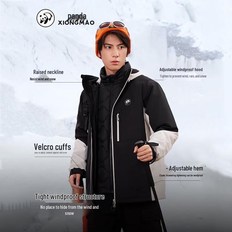 

CAMEL 3-in-1 Padded Winter Hiking Jacket XL