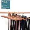 Beechwood Belt Tie Organizer 14 Slots Space Saving Wardrobe Waist Belt Hanger