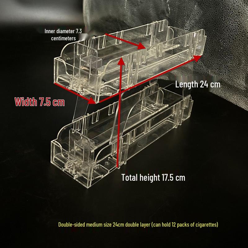 Automatic Pop-Up Cigarette Ejector Display Rack for Supermarket and Specialty Stores