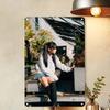 D Flat Pc Young Woman Pigtails Sheet Picture Wall Art for Living Room Bedroom Hallway Kitchen Decoration Gift for Her Holida