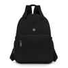 Solid Color Large Capacity Backpack Women Travel Backpack Lightweight College Student Schoolbag
