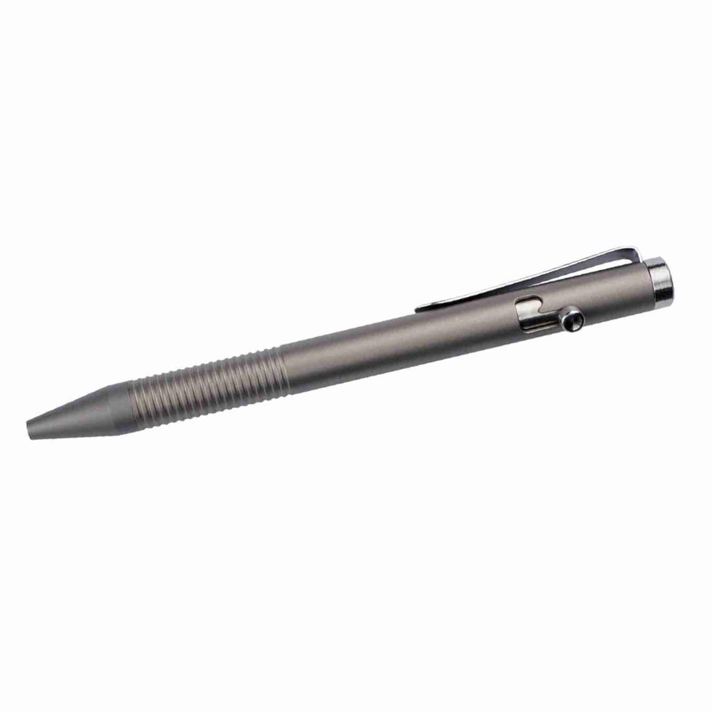 Portable Titanium Alloy Ballpoint Pen Writing Pen Equipment Tool for Outdoor Traveling Office Gift