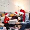 Fashionable Santa Hat Christmas Hat Soft Comfortable Hat Adult Santa Hat for Memorable Holiday Parties
