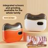 Electric Nail Clipper Household 2-in-1 Adult Nail Sharpener Cut Ash Absorption Anti-Clip Meat Mute Nail Clippers