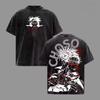 Jujutsu Kaisen Choso Print T-shirt Men's Clothing Women Cotton Tshirt Retro Washed T Shirt Male 2026 Summer Tops