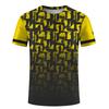 Colorful Geometric Splicing Pattern T Shirt For Men Sport 3D Printed Tees Casual Short Sleeve Round Neck Tops Street T-Shirts