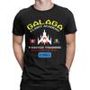 LE Cool Arcade Galaga Video Game Retro Vintage 80s Invader Space Gaming Alien T Shirt for Men 100% Cotton