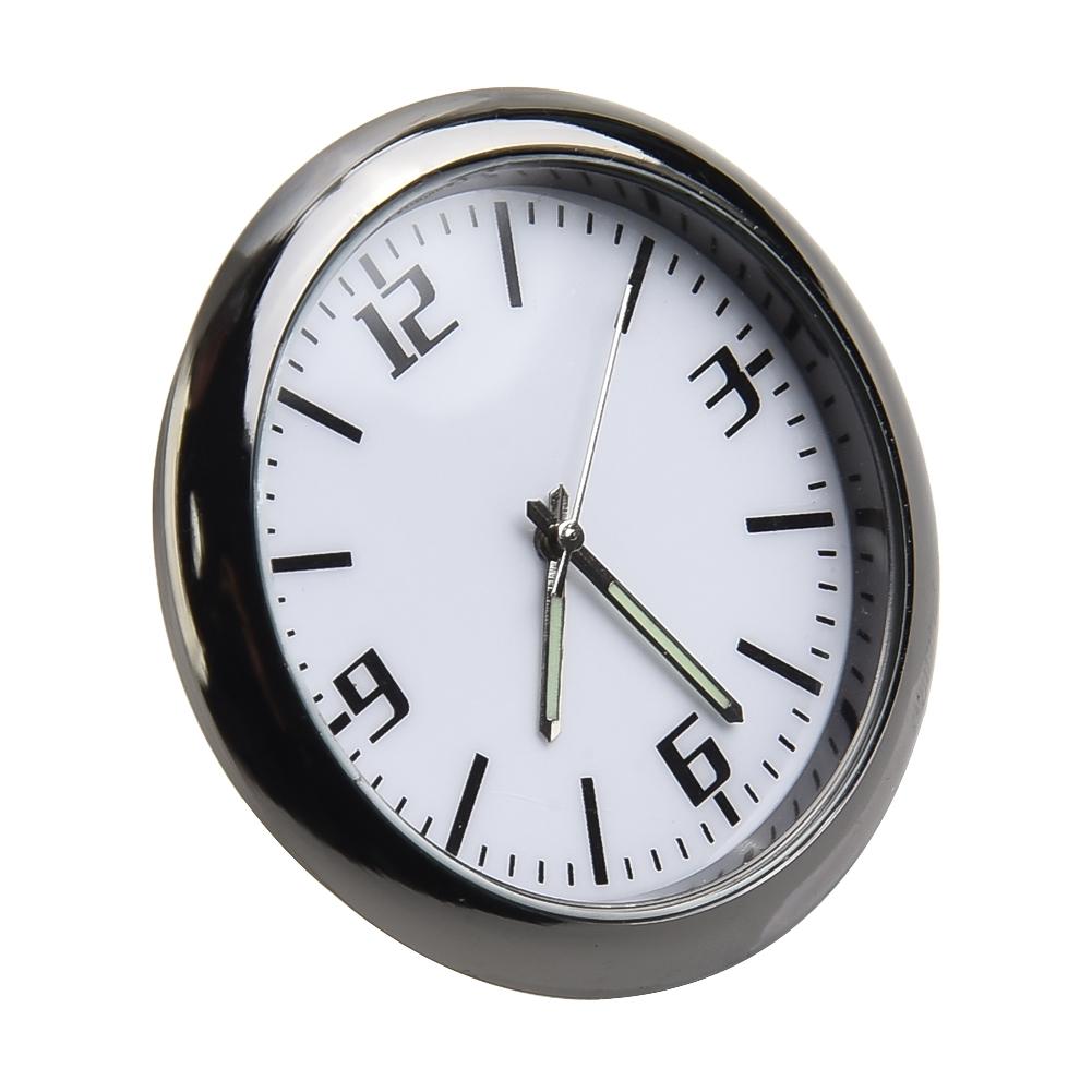 Mini Car Clock with Luminous Display for Dashboard Air Vent Quartz Analog