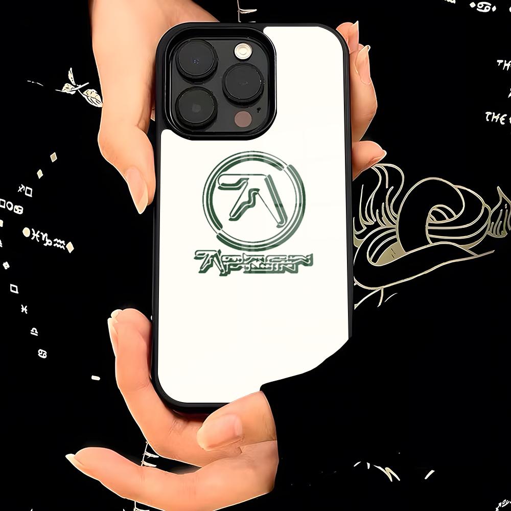 Aphex Twin Symbol Logo Phone Case PC+TPU For IPhone 17 16 15ProMax 13 16 11 12 14 Pro Xs Max Mini Xr X Plus Cover