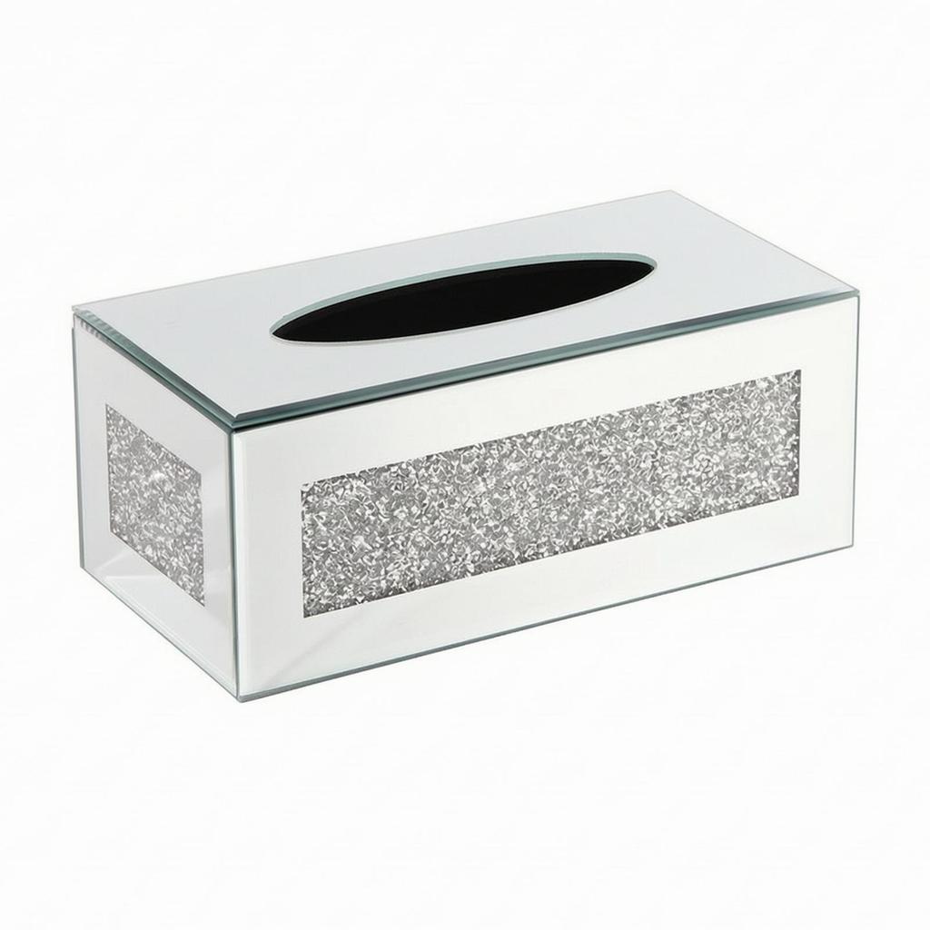 Tissue Box Holder Decorative Cover Tabletop for Vanity, Desk