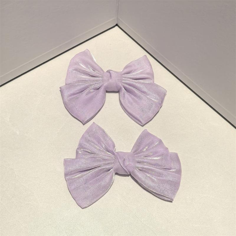 2 Peças Fita de Tecido Perolada Fivela de Charme Laço Decoração de Sapato Feminino Clipe de Sapato Laço Chinelos com Furo para Sapato Fivela de Sapato