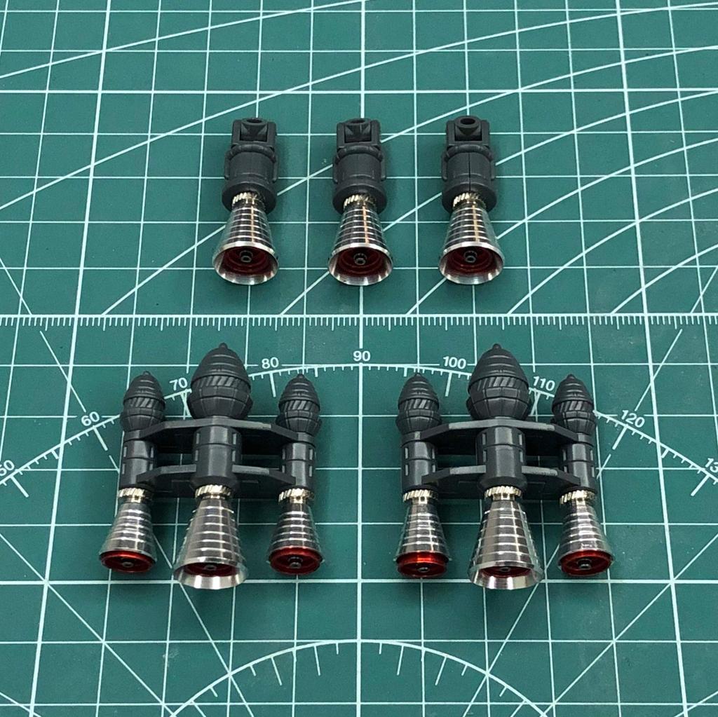 MG Mobile Suit Gundam Rick und Dowadge Modifikation Metall-Vernier-Set 1/100 Dom, Dom, (Dom) [Gebraucht]