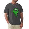 Green Guy flips bird 70s retro Classic TShirt cute tops vintage t shirt sweat shirt Unisex workout shirt