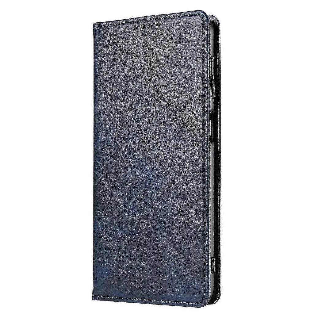 Calf Texture Flip Cover for Samsung Galaxy A12 with Card Slots