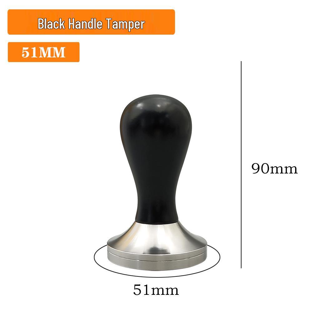 51mm 304 Stainless Steel Coffee Tamper with Handle for Home Machines