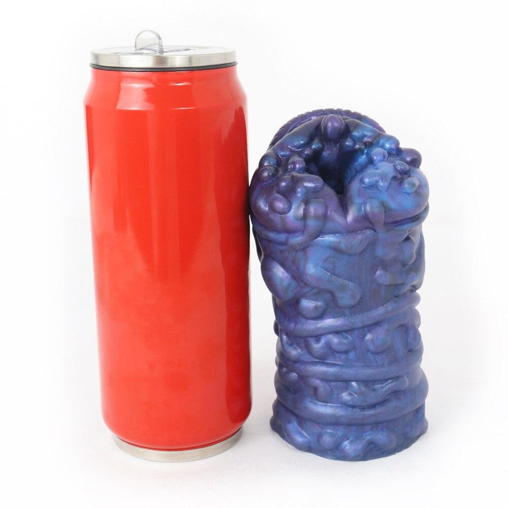 Male Adult Masturbation Cup Special-shaped Sex Toy Silicone Pocket Vagina Pussy for Men Masturbator BDSM