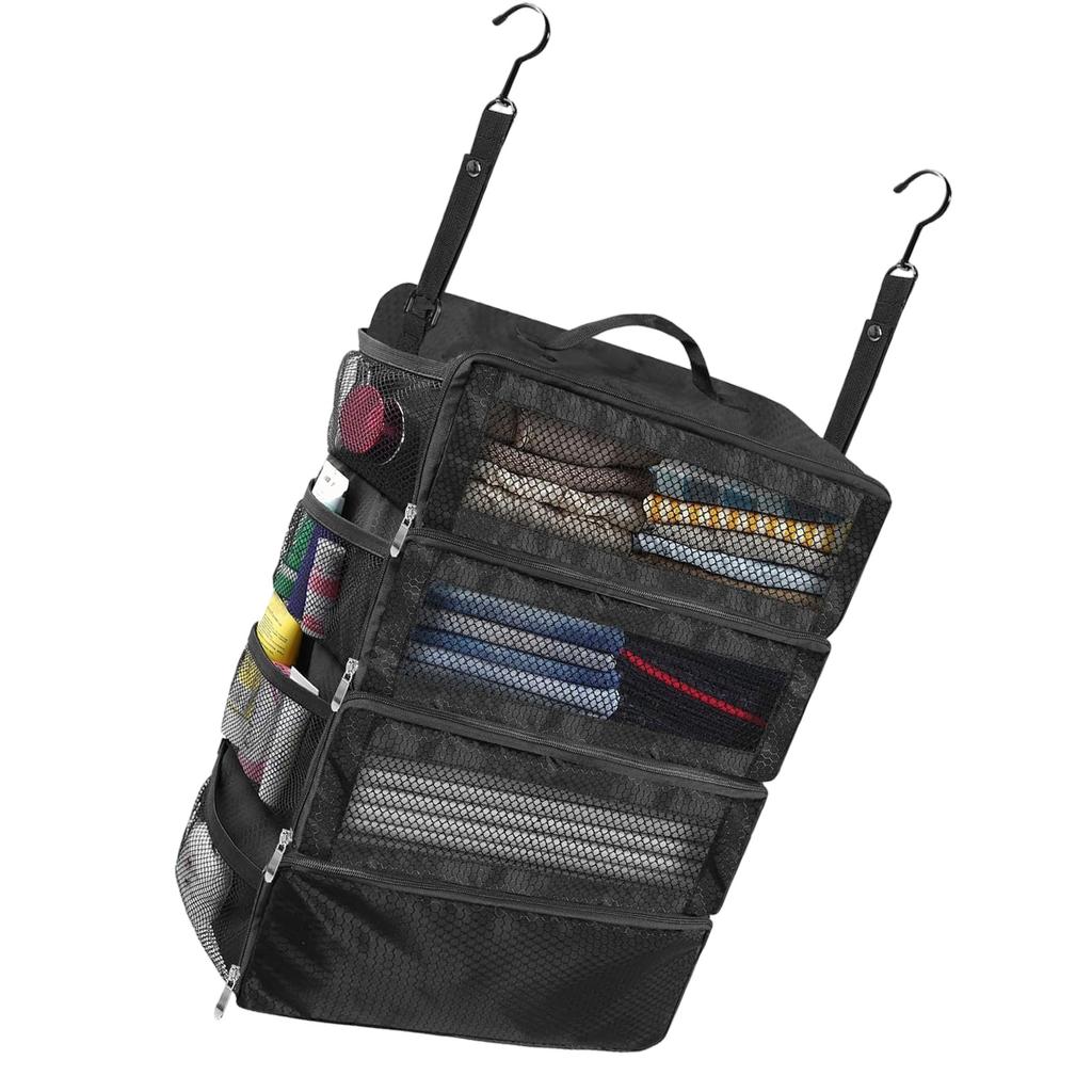 Spacious Travel Clothing Organizer Bag Convenient Foldable Garment Organizer Bag Sturdy Waterproof Material Organizers