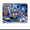 Metal Cardbot S BLUE COP W Transforming Robot Squad Car Card Toy Action Figure ABS Transformation Model Children Gift