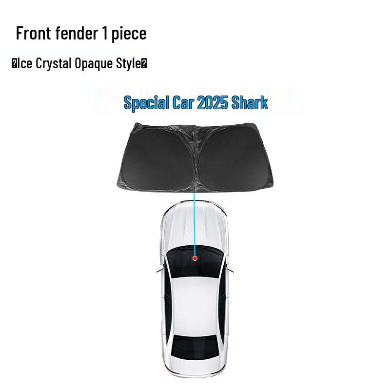 BYD Shark6 25-Year Sunscreen Heat Insulation Mesh Curtain for Pickup Trucks BYD Shark 25th Anniversary
