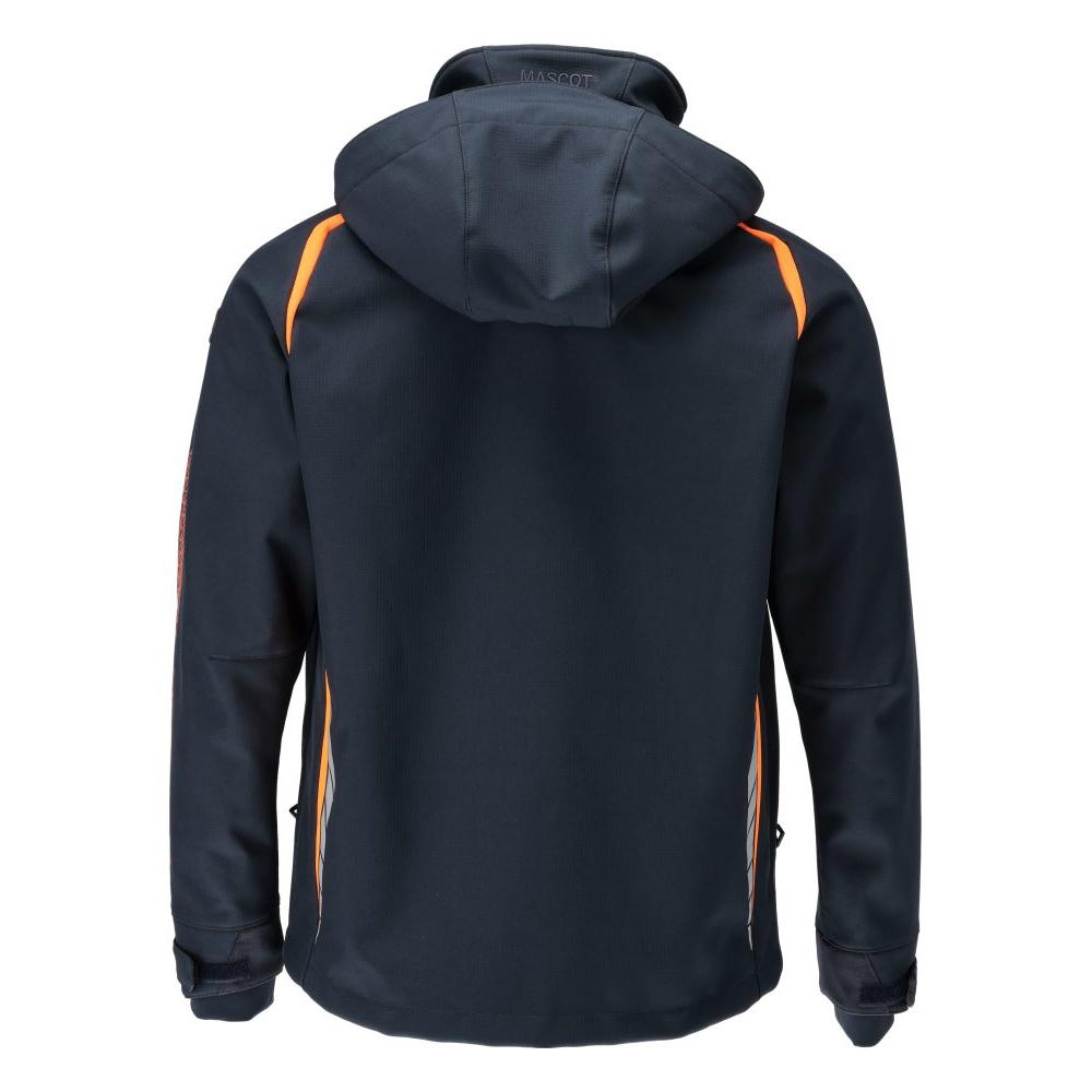 Mascot Mens Accelerate Safe Hooded Soft Shell Jacket