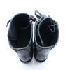 CHANEL G29324 CC Logos Matelasse Zip Design Lace-Up Leather Short Boots shoes 39 blackUsed