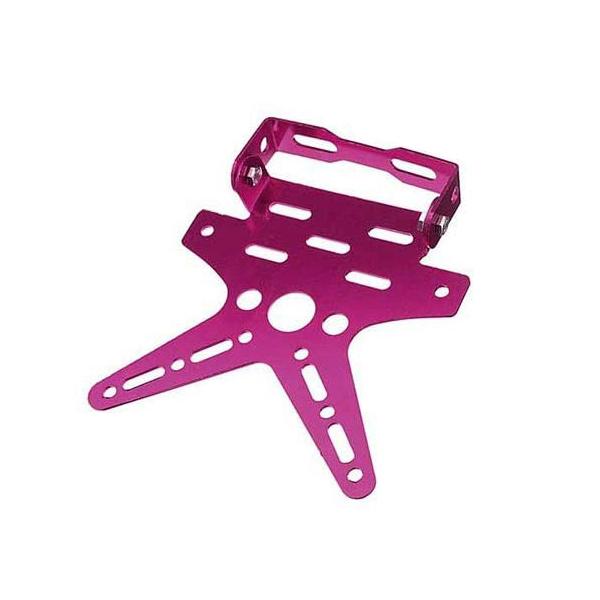 Uniwersalny Uchwyt Tablicy Rejestracyjnej Motocykla Mocowanie Wspornik Motocykl Terenowy Osłona Tablicy Rejestracyjnej Stop Aluminium