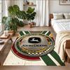 Tapis Peluche Velours Cristal John Deere Usure ?Anti-résistant ?Tapis de sol antidérapant pour décoration intérieure de la maison