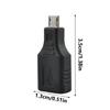 2pcs USB 2.0 MicroUSB Male to Type A Female OTG Converters for Thumb Drive Convinent to Use Transfer Data or Download